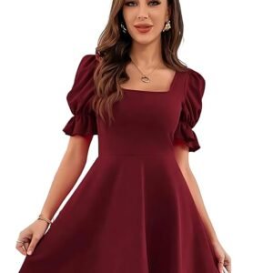 Home leriya fashion summer dress for women | short one piece a line midi dress | lightweight vacation wear & daily casual outfit